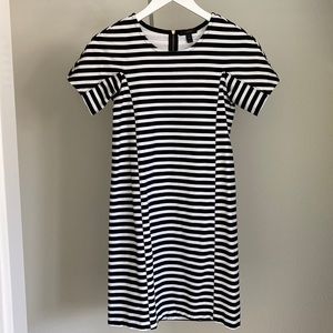 J.Crew Striped T-shirt Dress